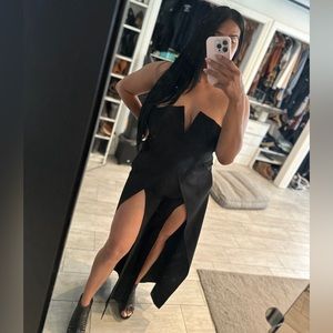 Black pants dress